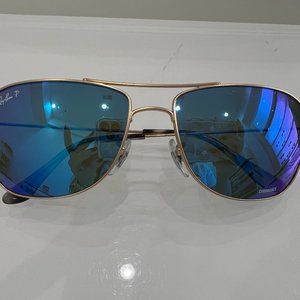 Ray-Ban Mirror Tinted Navigator Sunglasses